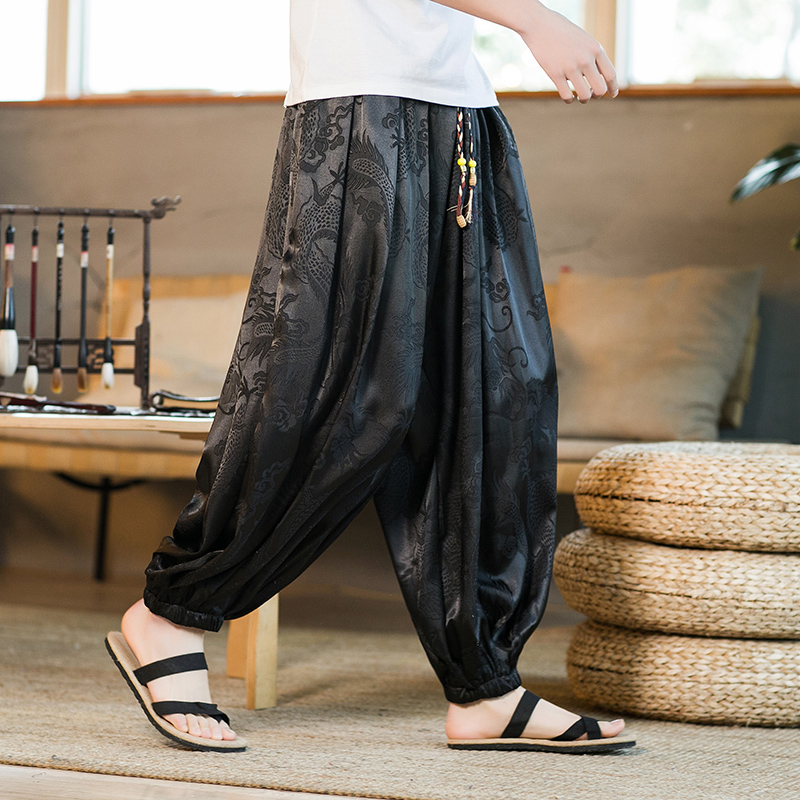 Men Harun Pants Summer Ice Sil - Summer Light Clothing reseña y precio