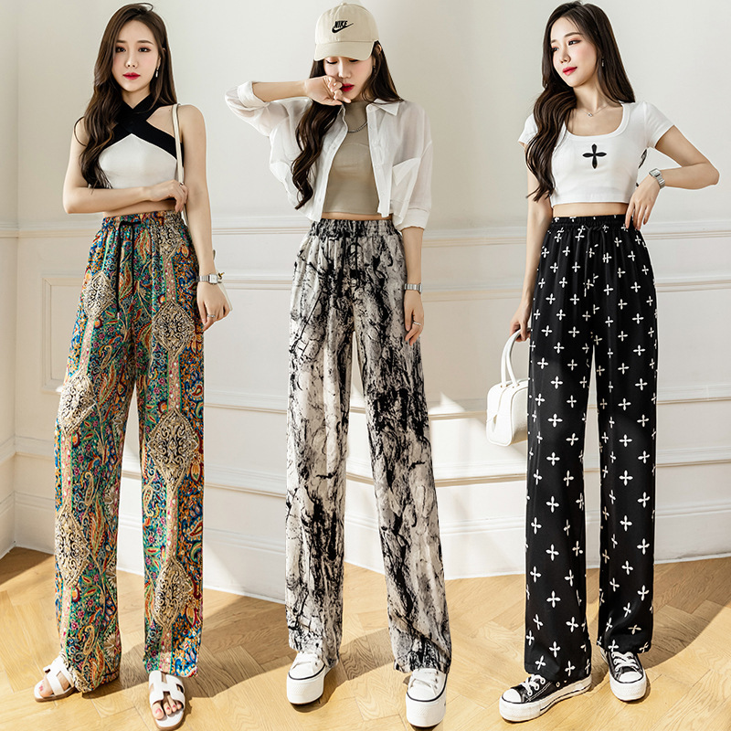 Ink Painting Tie Dyed Pants Ic - Summer Clothing Reviews reseña y precio