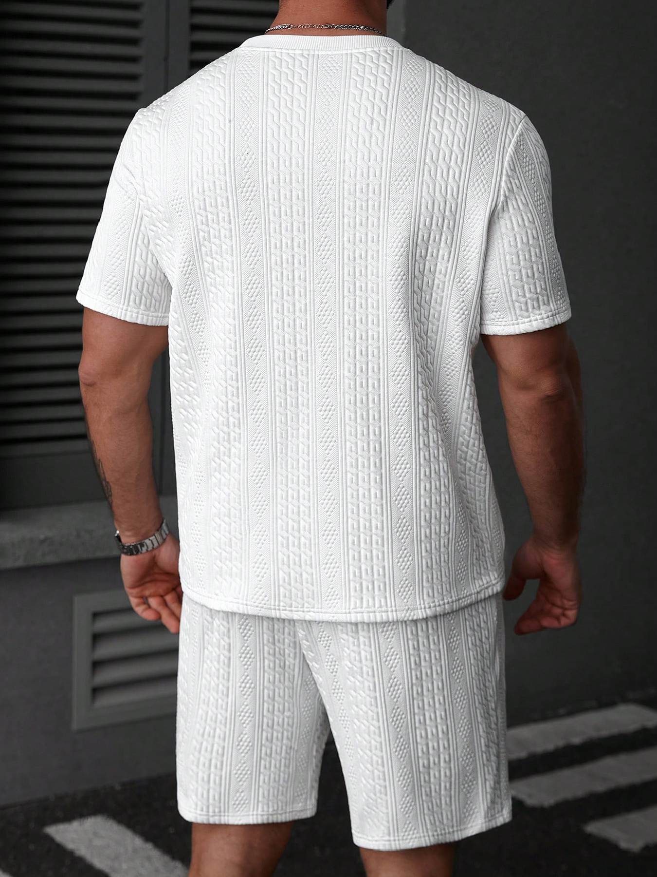 Casual men's polo shirt set, s - Summer Clothing Men reseña y precio