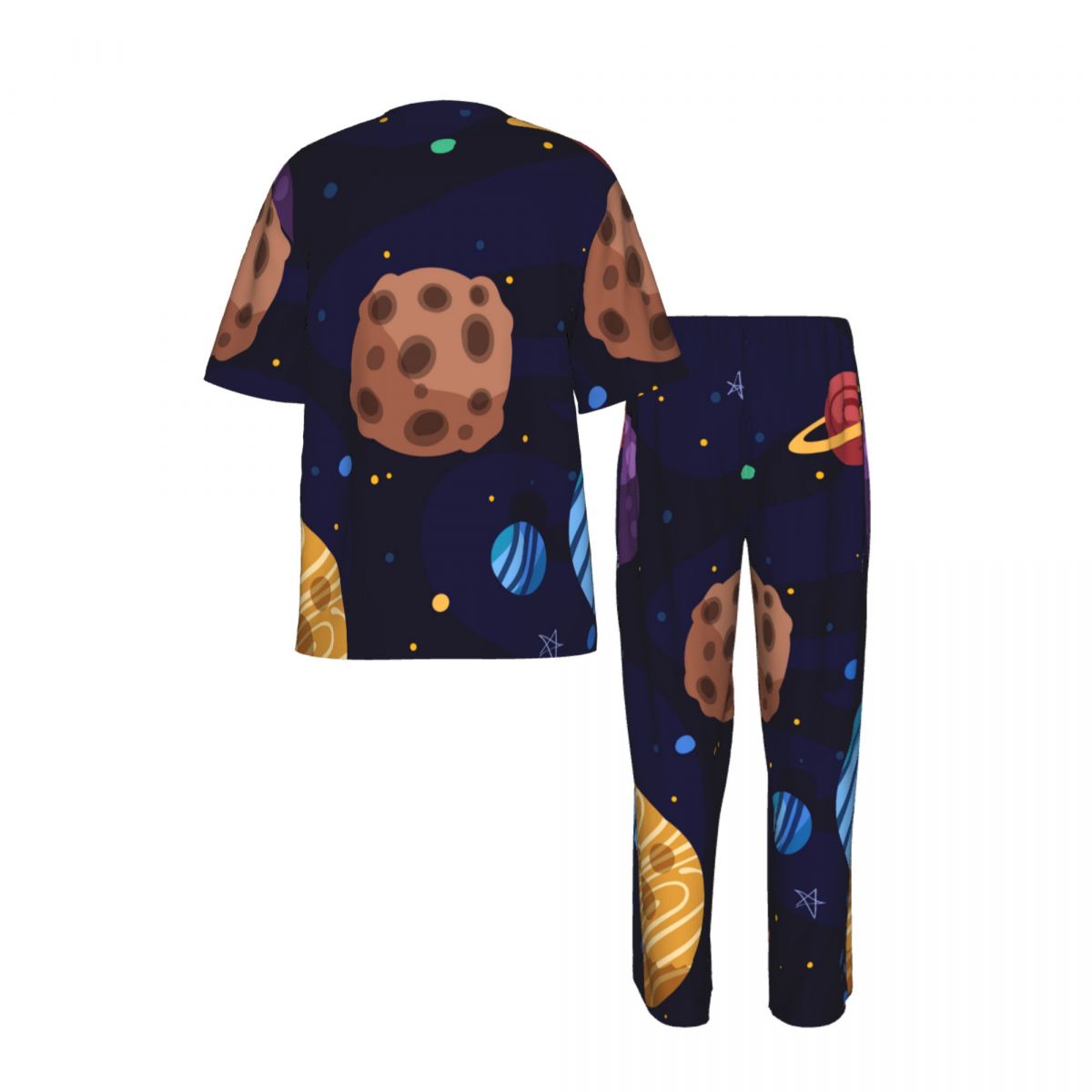 Men Pajamas Suit Short Sleeved - Summer Clothing Long Sleeve reseña y precio
