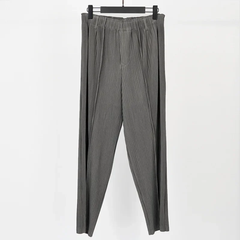 Miyake Pleated Casual Solid Pa - Summer Clothing Men 2025 reseña y precio