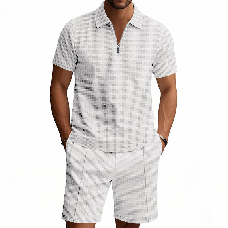 Summer Casual Men's Zipper Sho - Summer Clothing Styles reseña y precio