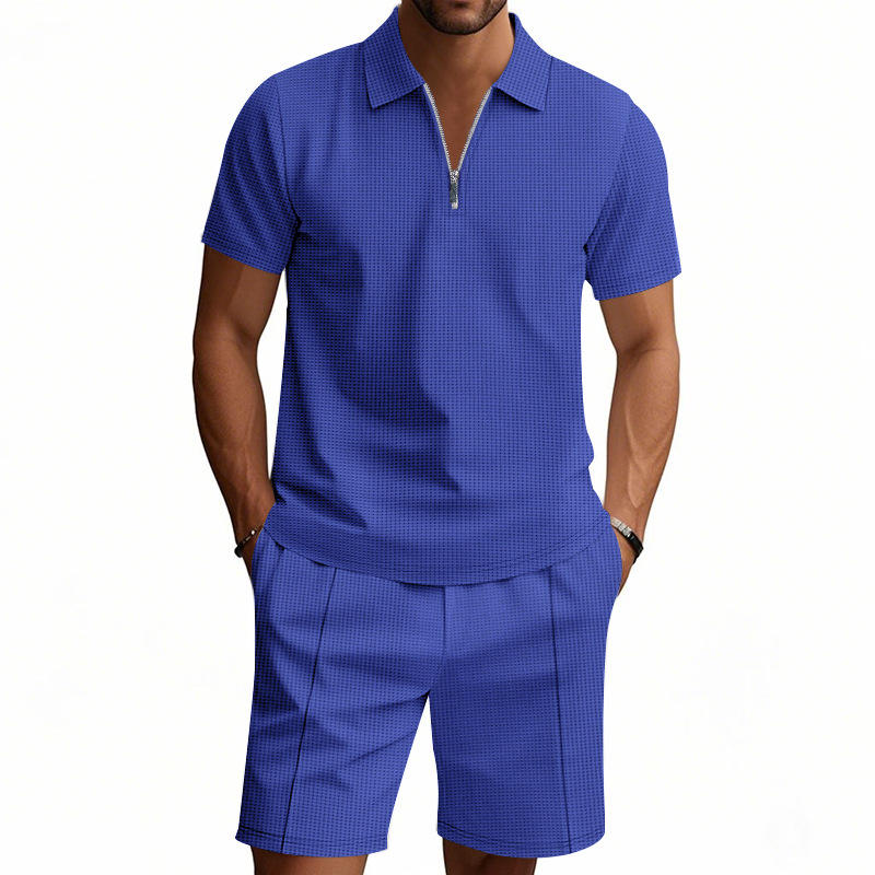 Summer Casual Men's Zipper Sho - Summer Clothing Styles reseña y precio