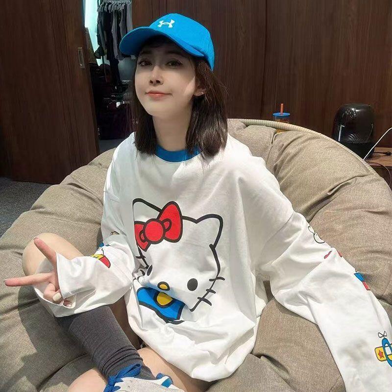 Long-Sleeved Hello Kitty Summe - Summer Clothing Usa reseña y precio