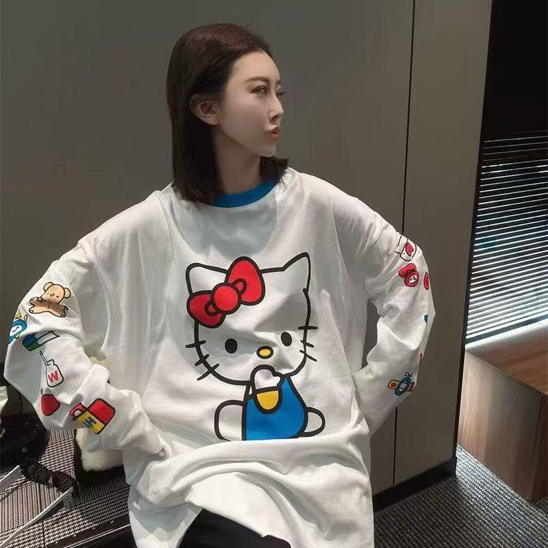 Long-Sleeved Hello Kitty Summe - Summer Clothing Usa reseña y precio