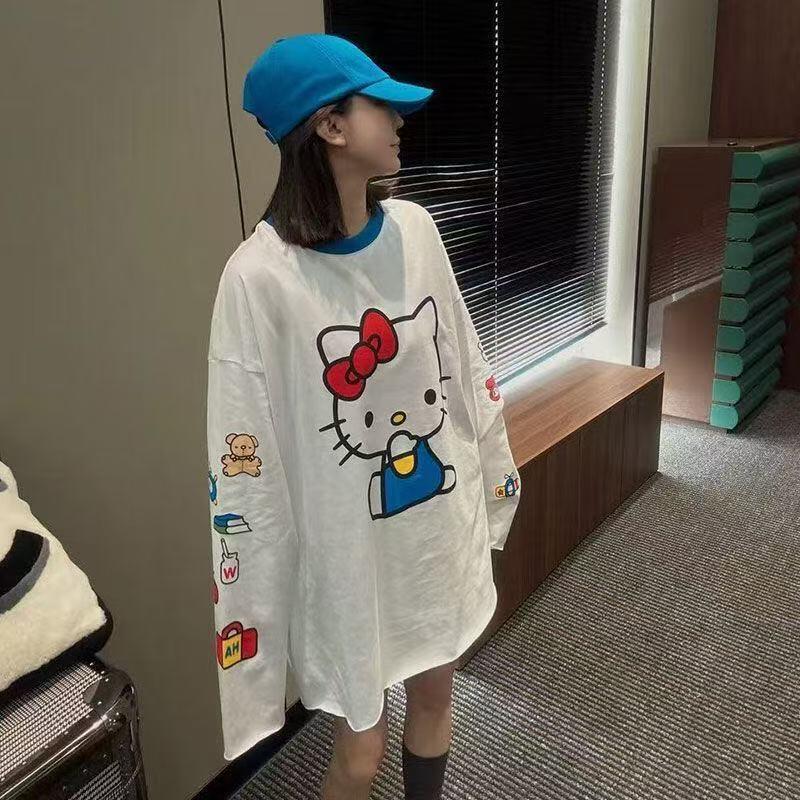 Long-Sleeved Hello Kitty Summe - Summer Clothing Usa reseña y precio