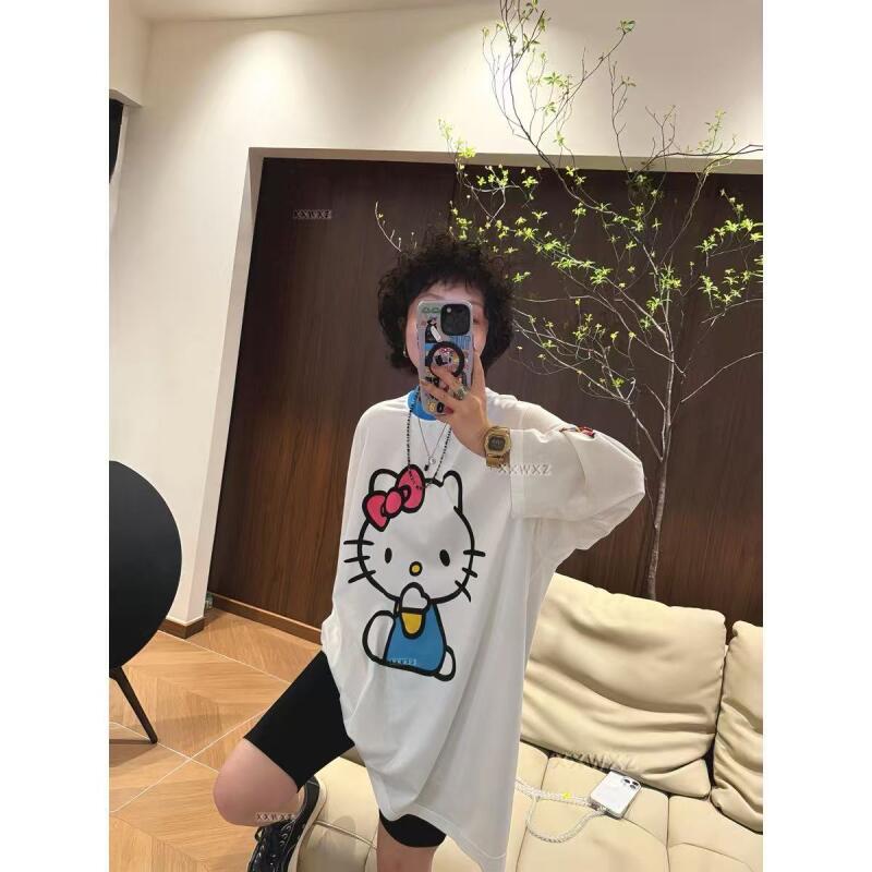 Long-Sleeved Hello Kitty Summe - Summer Clothing Usa reseña y precio