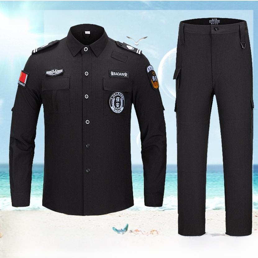 Quick Dry Security Uniform Lon - Summer Clothing Long Sleeve reseña y precio