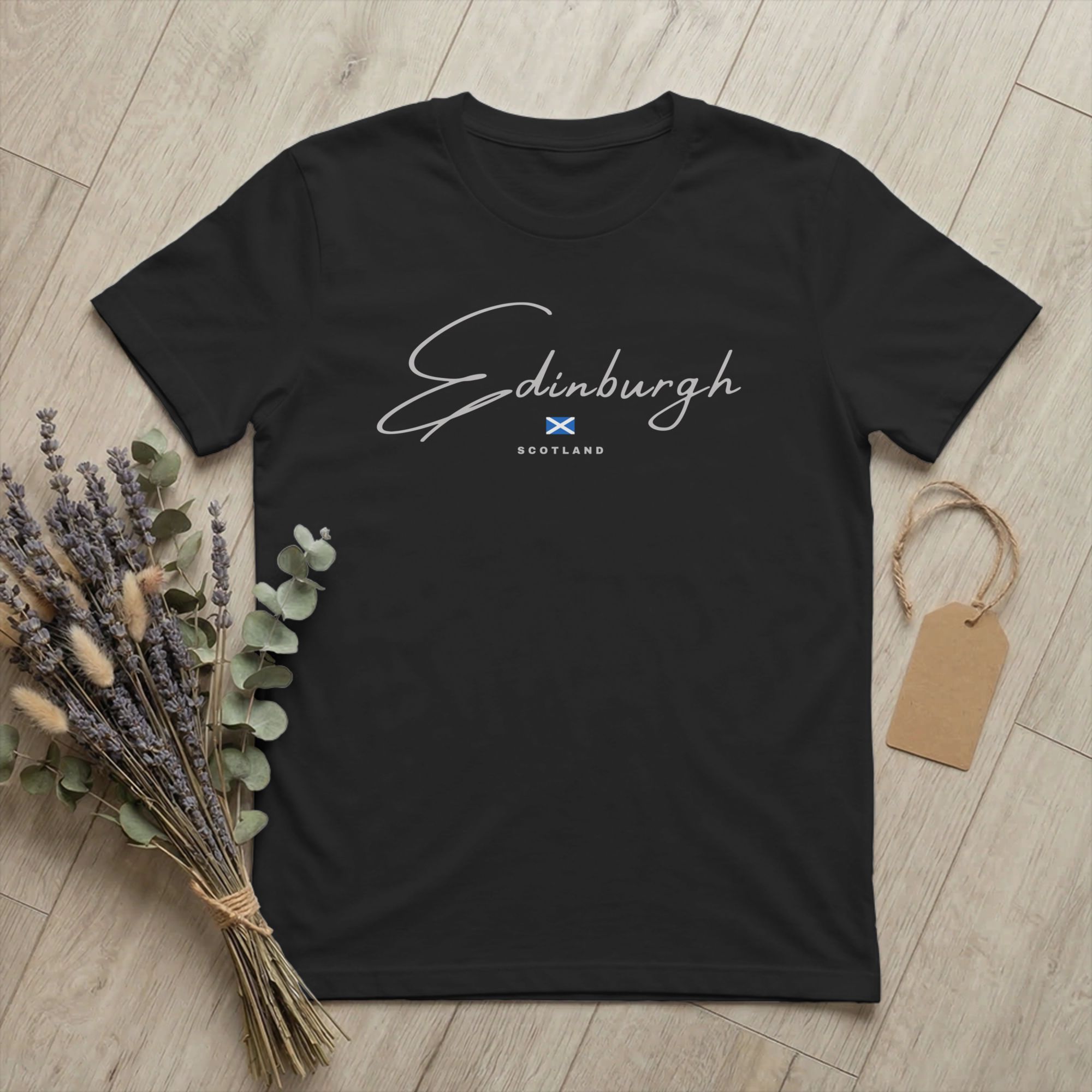 Men T-Shirt Edinburgh Scotland - Summer Clothing Edinburgh reseña y precio