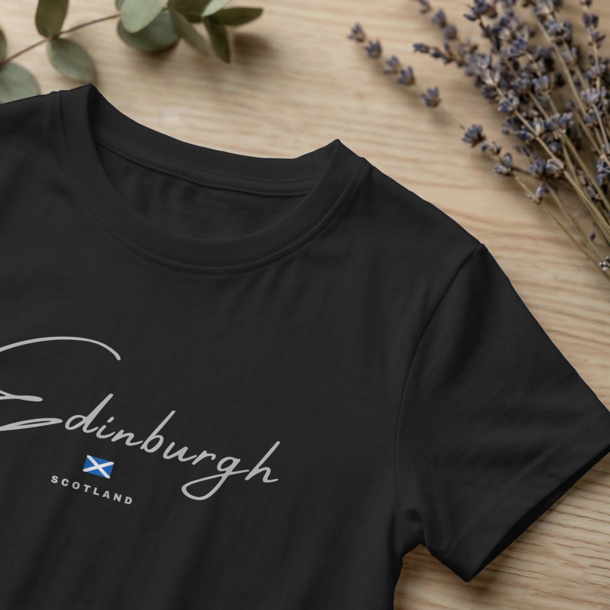 Men T-Shirt Edinburgh Scotland - Summer Clothing Edinburgh reseña y precio