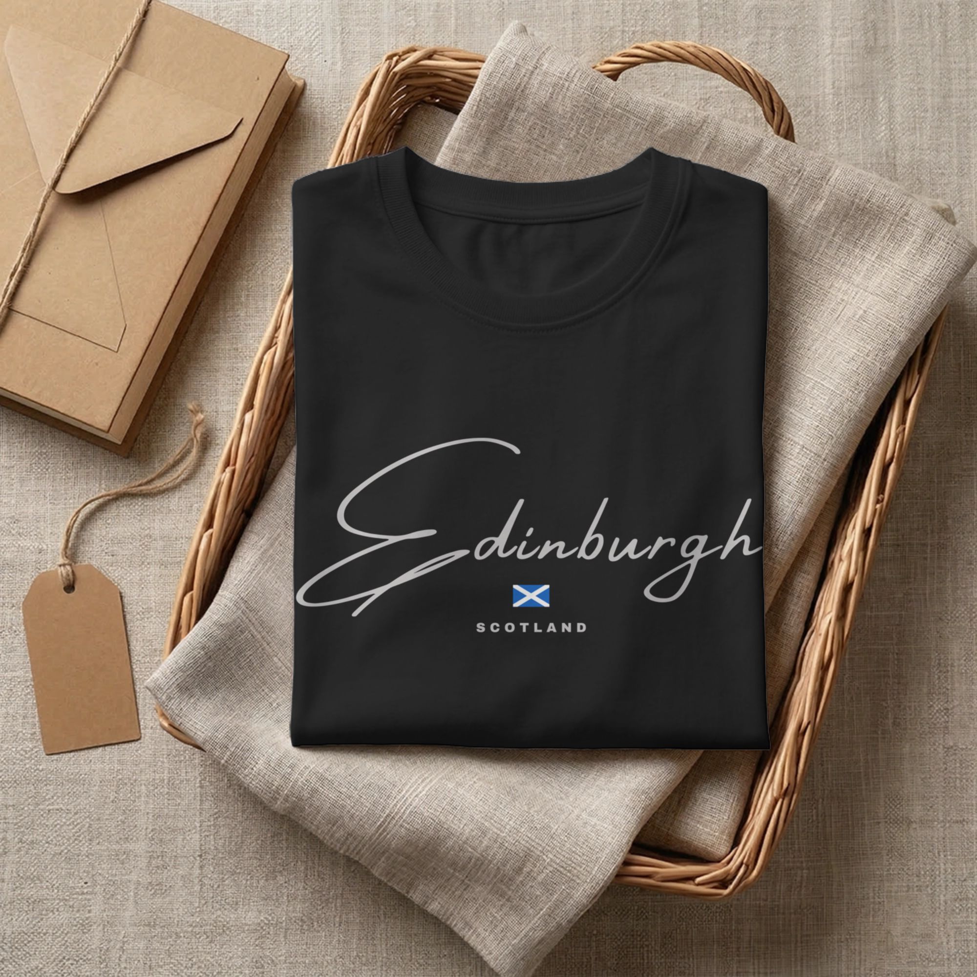 Men T-Shirt Edinburgh Scotland - Summer Clothing Edinburgh reseña y precio