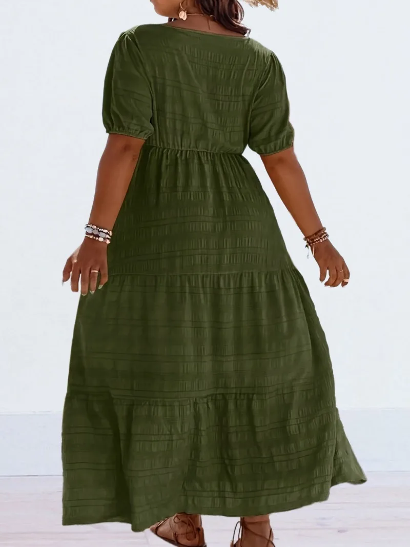Plus Size 1XL-5XL Women's Fash - Summer Clothing Colors reseña y precio