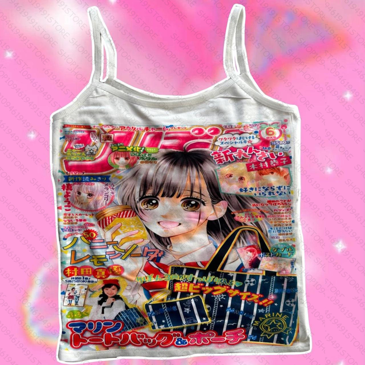 Crop Top Anime Print Sexys Clo - Summer Clothing Reviews reseña y precio