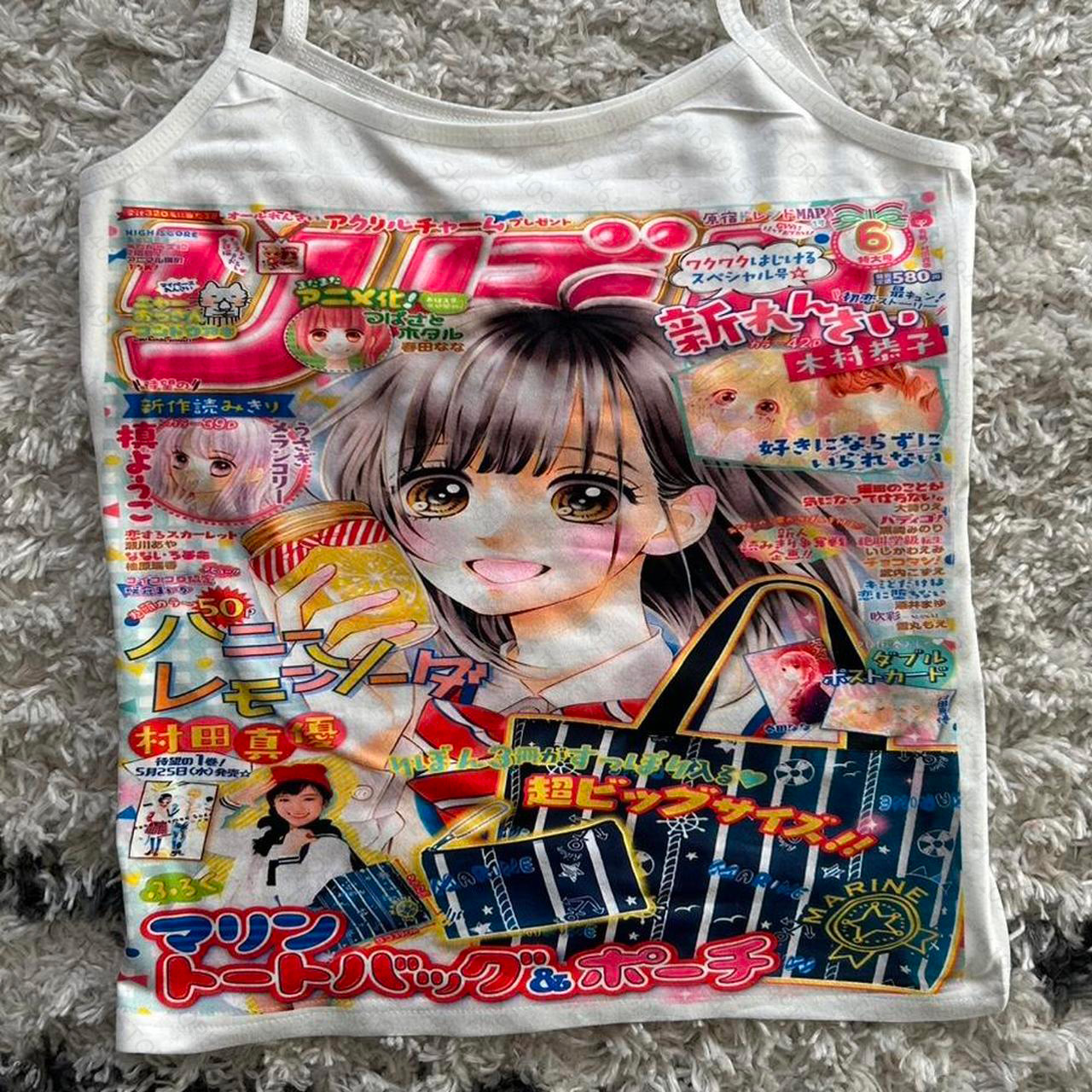 Crop Top Anime Print Sexys Clo - Summer Clothing Reviews reseña y precio