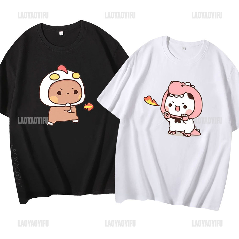 Kawaii Bubu Dudu Tshirt for Gi - Summer Clothing For 60 Year Old Woman reseña y precio