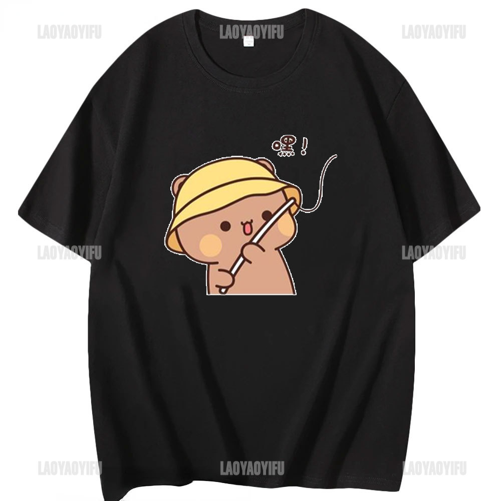 Kawaii Bubu Dudu Tshirt for Gi - Summer Clothing For 60 Year Old Woman reseña y precio