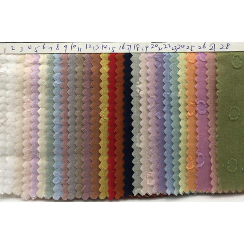 Solid Washed Cotton Polka Dot  - Summer Clothing Material reseña y precio