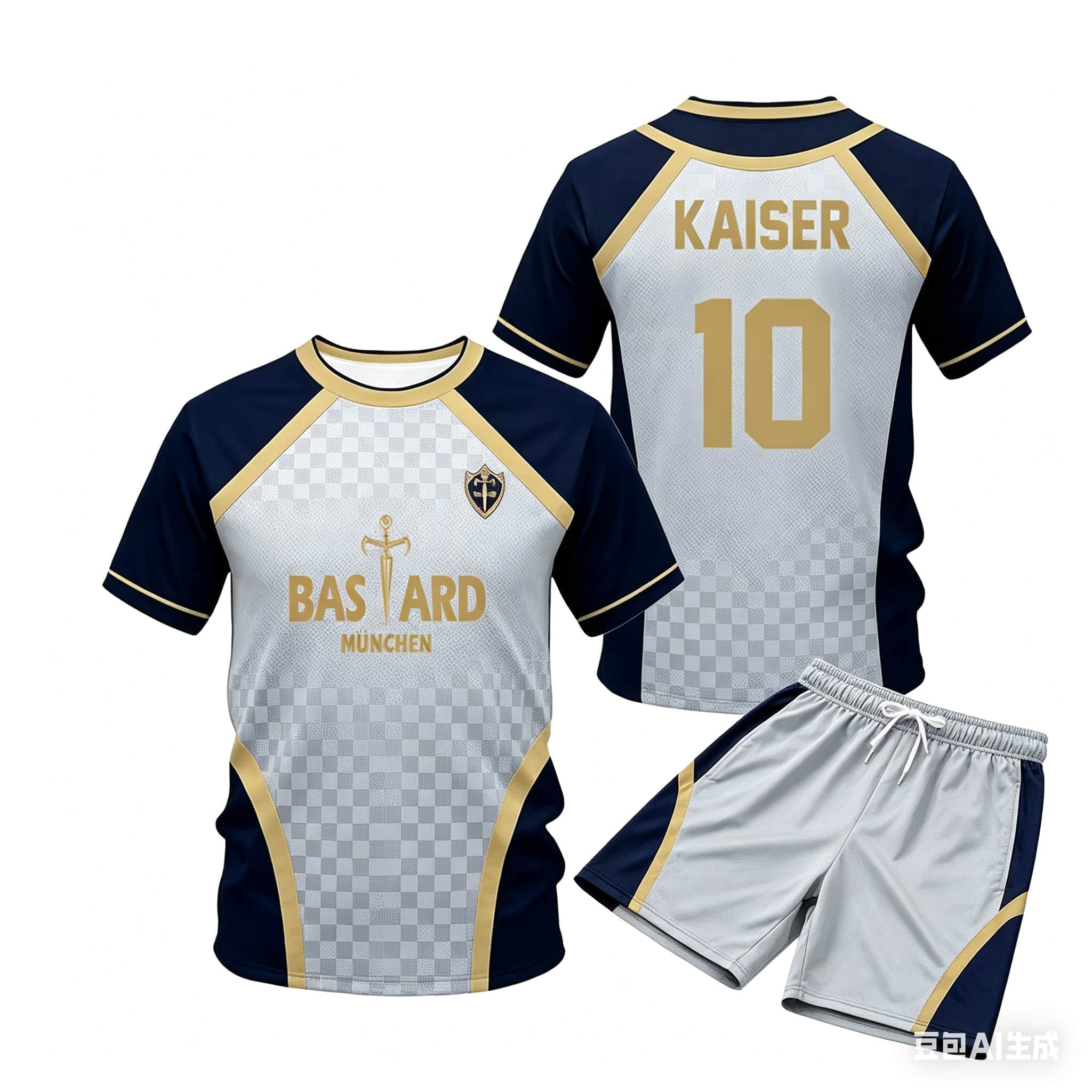 Anime Kaiser Jersey Set Japane - Summer Clothing Men Fashion reseña y precio