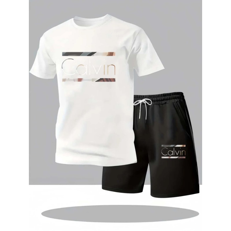 Summer round Neck Short Sleeve - Summer Clothing Men Fashion reseña y precio