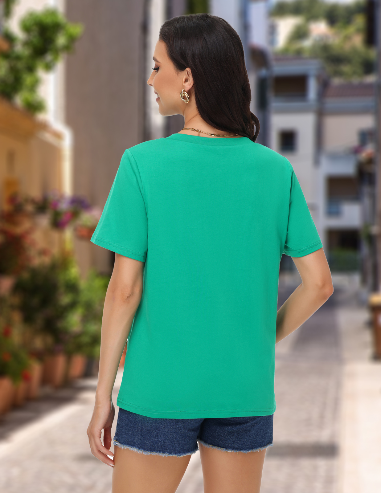 Women's Pure Cotton T-Shirt St - Ireland Summer Clothing reseña y precio