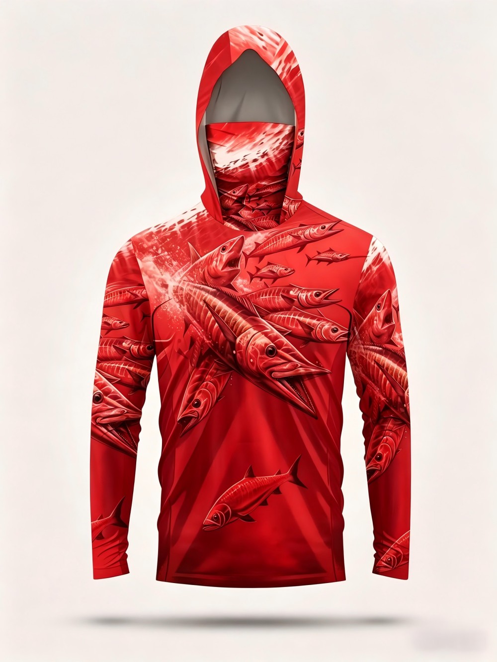Men's summer fashion fish scho - Summer Clothing Long Sleeve reseña y precio