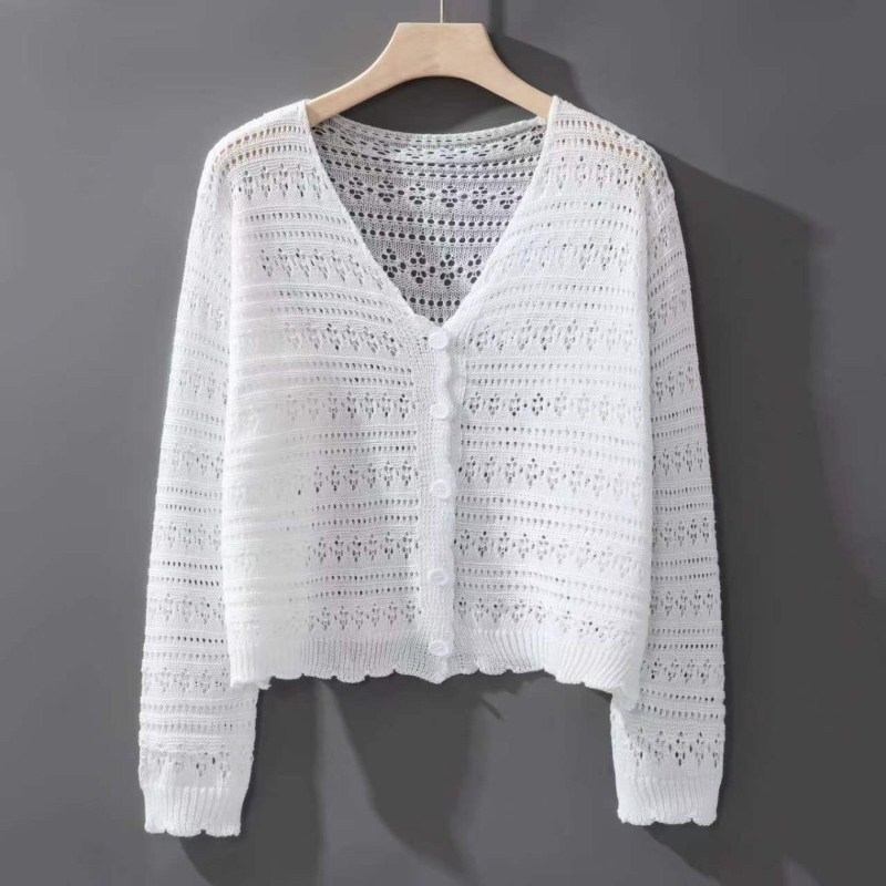 Summer Women Cardigan Button D - Rash Guard Long Sleeve reseña y precio