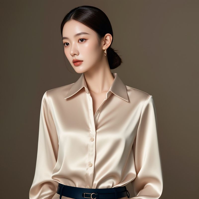 2025 Summer Women's Satin Shir - Summer Clothing Men 2025 reseña y precio