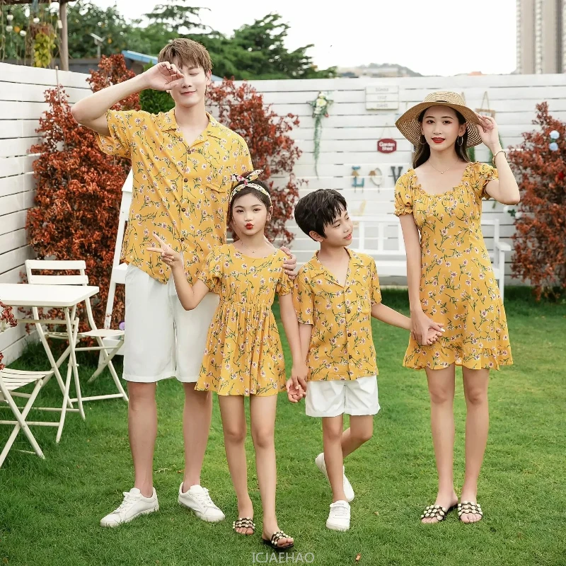 Family Parent Child Clothes Se - Summer Clothing Looks reseña y precio