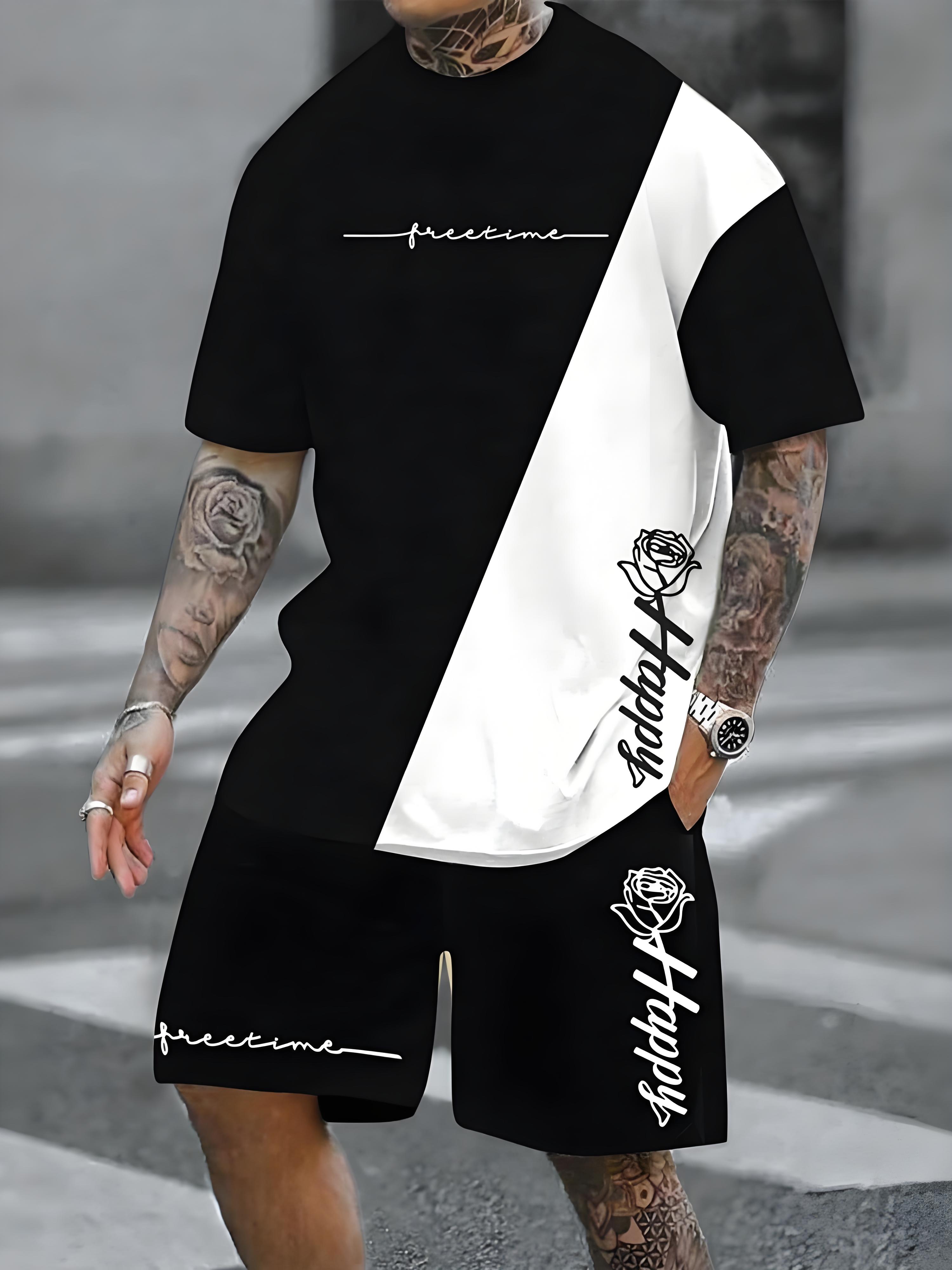 New Plus Size Men's T-shirt An - Summer Clothing Men Fashion reseña y precio