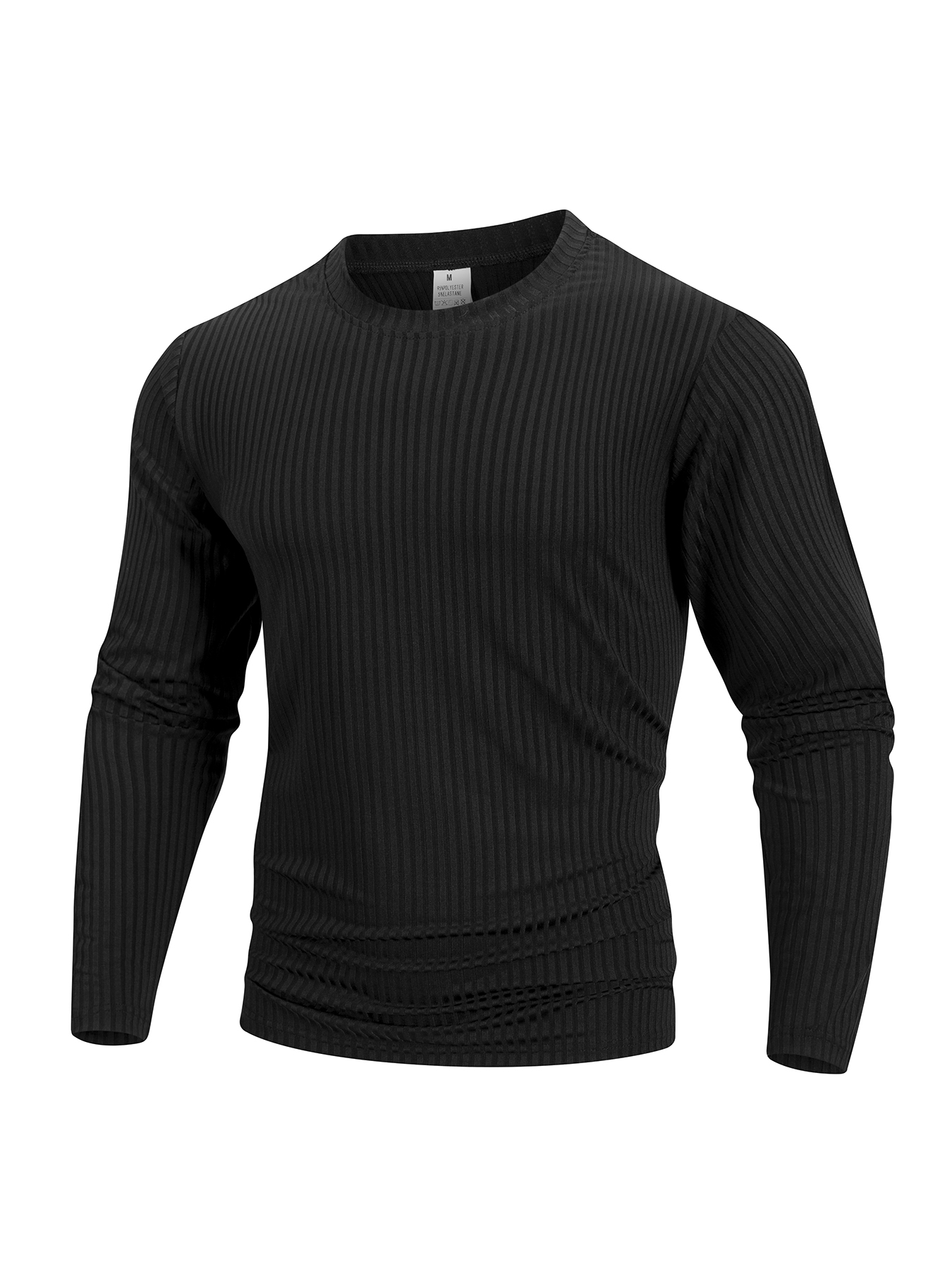 Spring Summer Men's Crew Neck  - Summer Clothing Long Sleeve reseña y precio