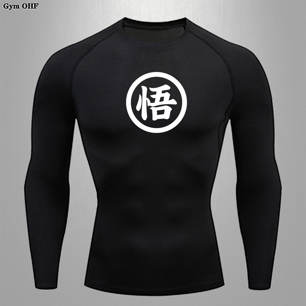 Long Sleeve Z Goku Anime Men R - Rash Guard Long Sleeve reseña y precio