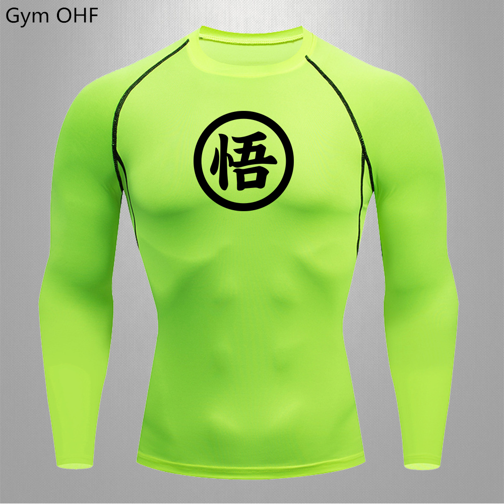 Long Sleeve Z Goku Anime Men R - Rash Guard Long Sleeve reseña y precio