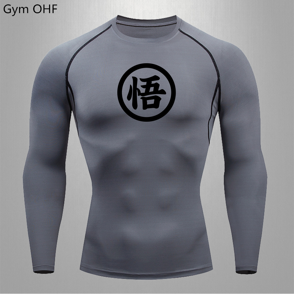 Long Sleeve Z Goku Anime Men R - Rash Guard Long Sleeve reseña y precio