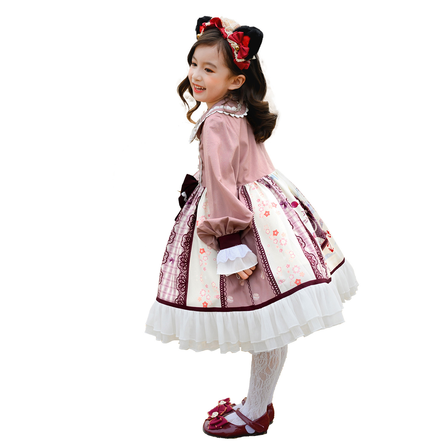 Children's Lolita Clothing Lon - Summer Clothing Set For Girls reseña y precio