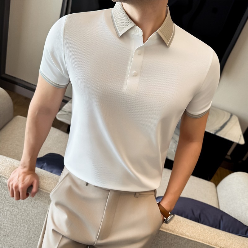 High Stretch Short Sleeved Pol - Summer Light Clothing reseña y precio