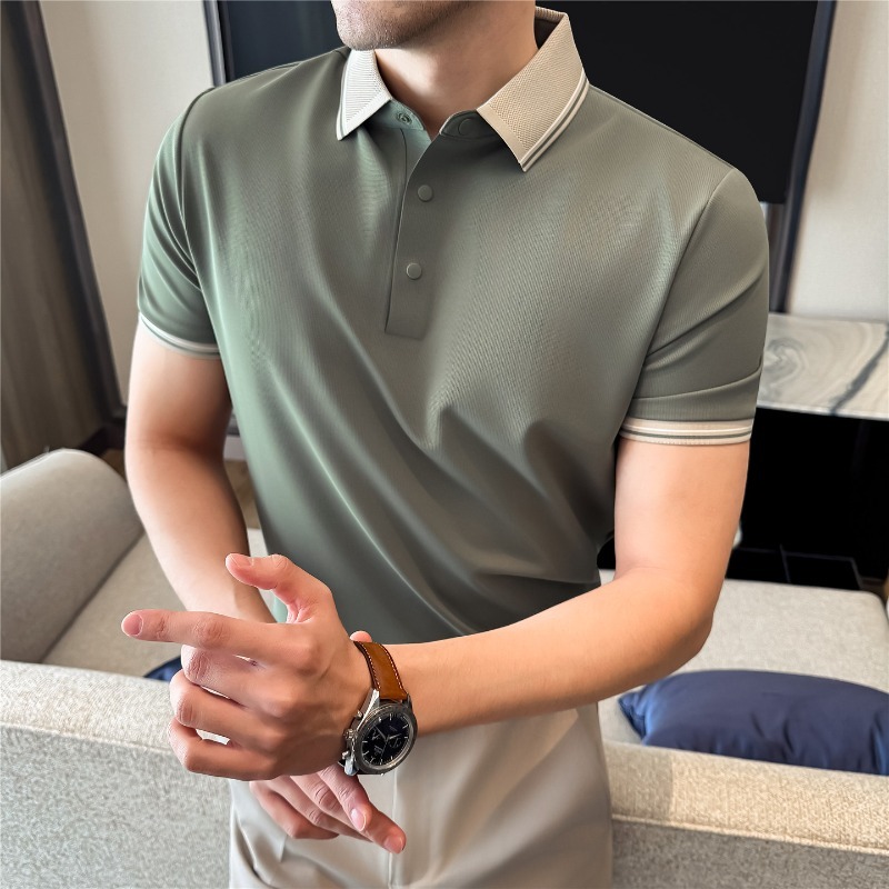 High Stretch Short Sleeved Pol - Summer Light Clothing reseña y precio