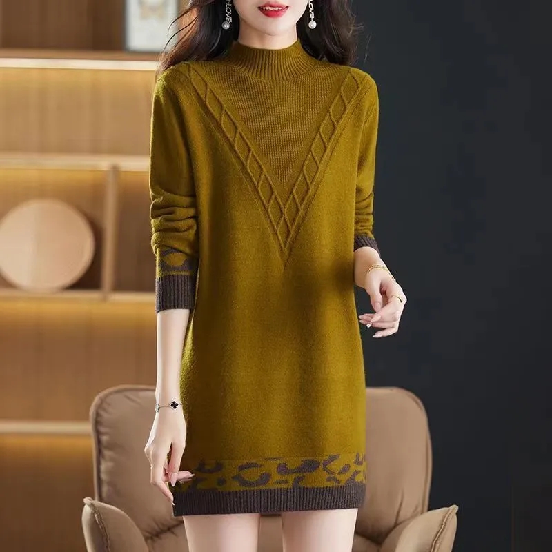 Women Pullover Sweater Half Hi - Summer Jumper Clothing reseña y precio