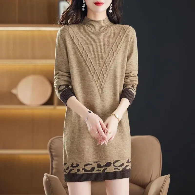 Women Pullover Sweater Half Hi - Summer Jumper Clothing reseña y precio