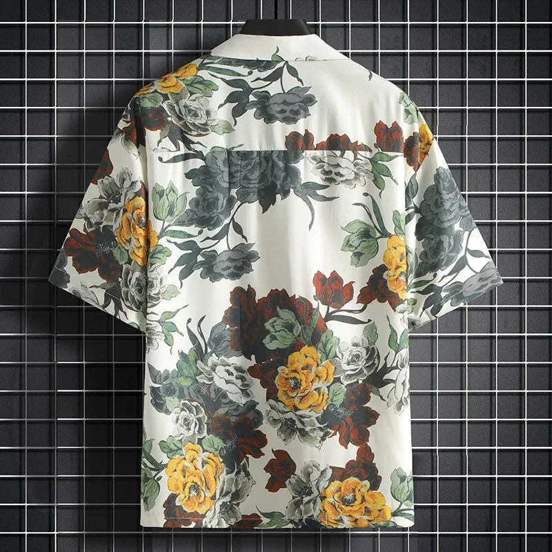 Printed Shirt Men's Short Slee - Summer Clothing Styles Men reseña y precio