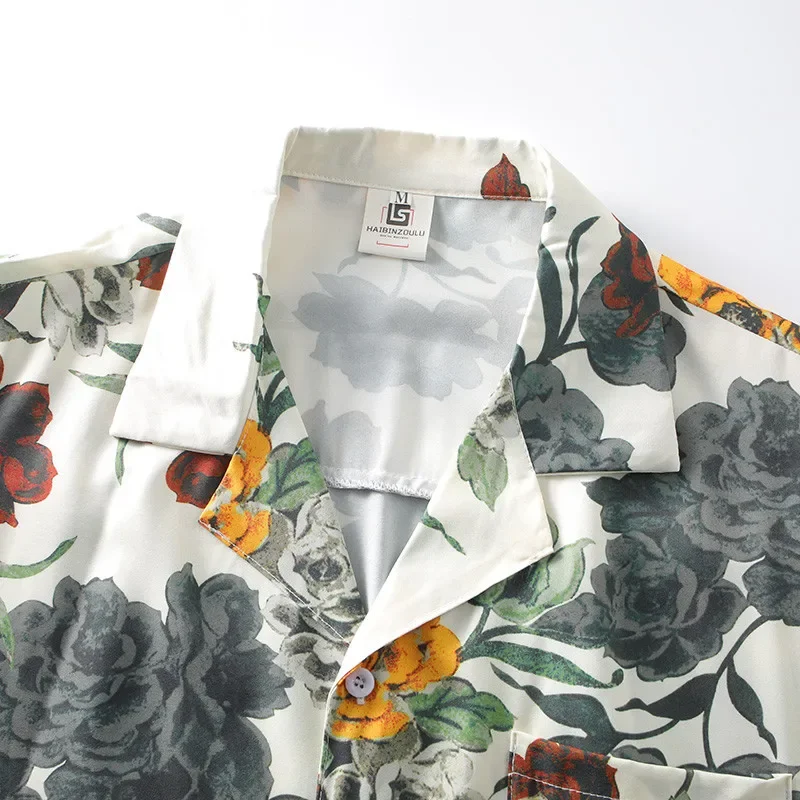 Printed Shirt Men's Short Slee - Summer Clothing Styles Men reseña y precio