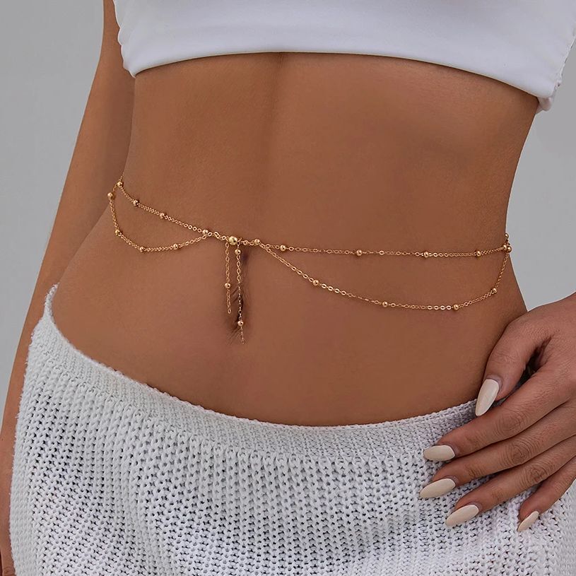 KunJoe Multilayer Gold Color T - Summer Clothing Colors reseña y precio