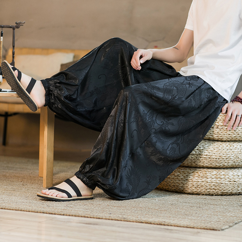 Men Harun Pants Summer Ice Sil - Summer Light Clothing reseña y precio