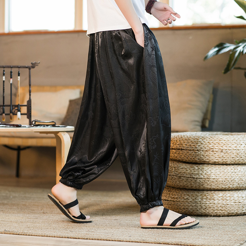 Men Harun Pants Summer Ice Sil - Summer Light Clothing reseña y precio