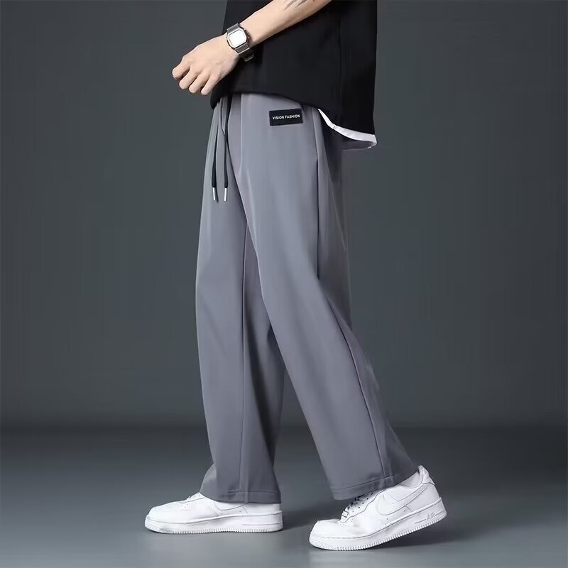 Loose and Straight Man Pants T - Summer Clothing Reviews reseña y precio