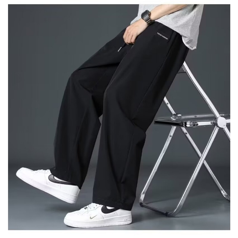 Loose and Straight Man Pants T - Summer Clothing Reviews reseña y precio