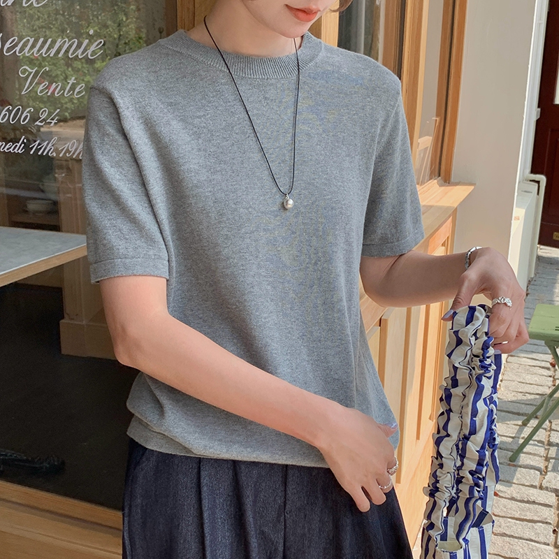 Spring Summer Woman Cotton Swe - Summer Jumper Clothing reseña y precio