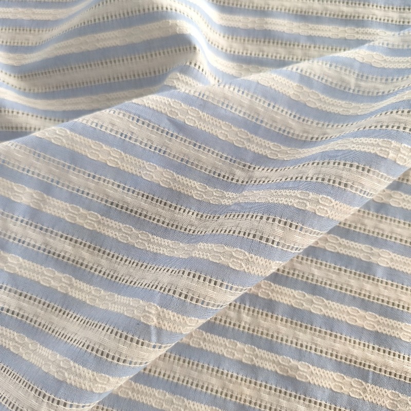 Korean Style Striped Openwork  - Summer Clothing Material reseña y precio