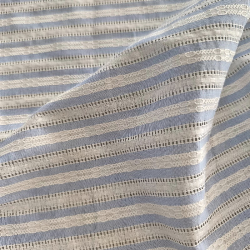 Korean Style Striped Openwork  - Summer Clothing Material reseña y precio