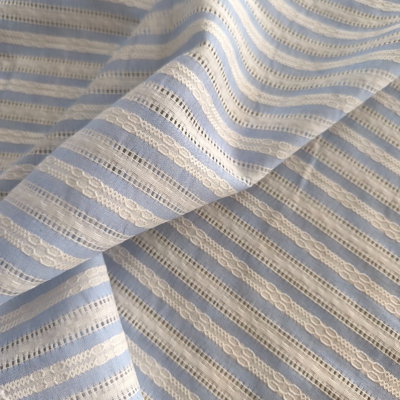 Korean Style Striped Openwork  - Summer Clothing Material reseña y precio