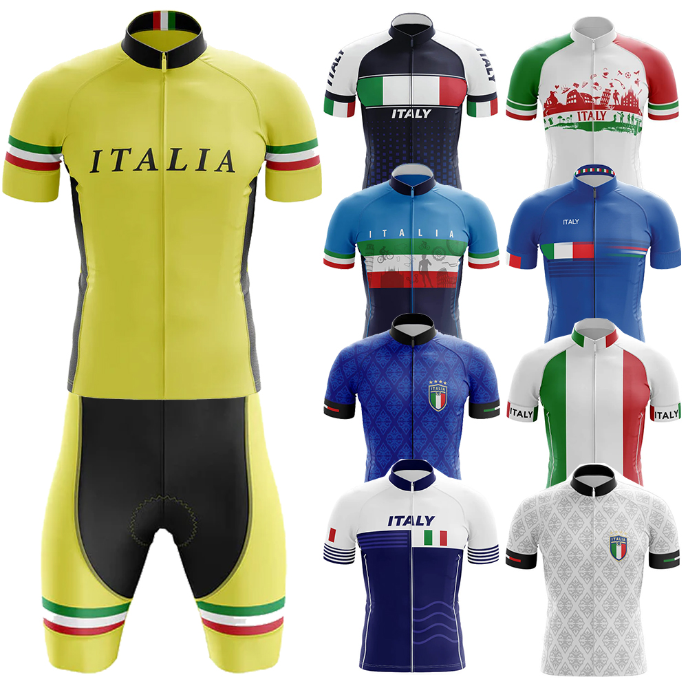 Italy Cycling Clothes Mtb Male - Summer Jumper Clothing reseña y precio